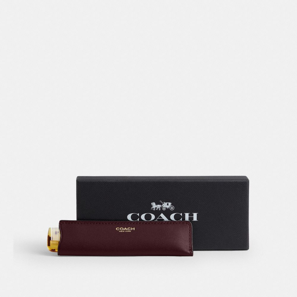 COACH®,Comb With Sleeve,Comb,,Front View