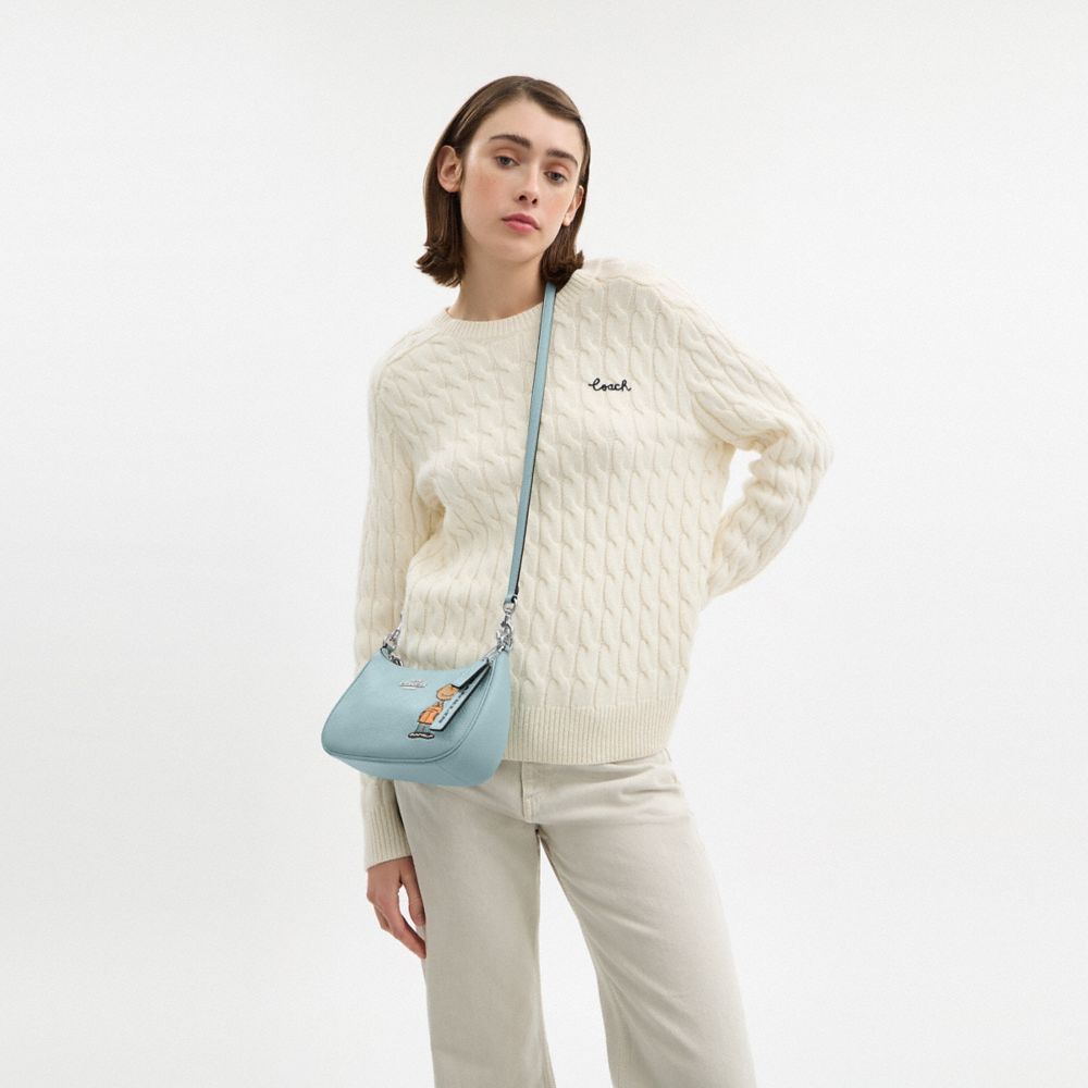 COACH®,Coach X Peanuts Teri Shoulder Bag With Franklin,