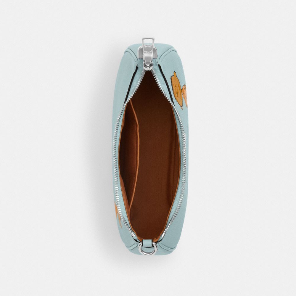 COACH®,Coach X Peanuts Teri Shoulder Bag With Franklin,,Inside View,Top View