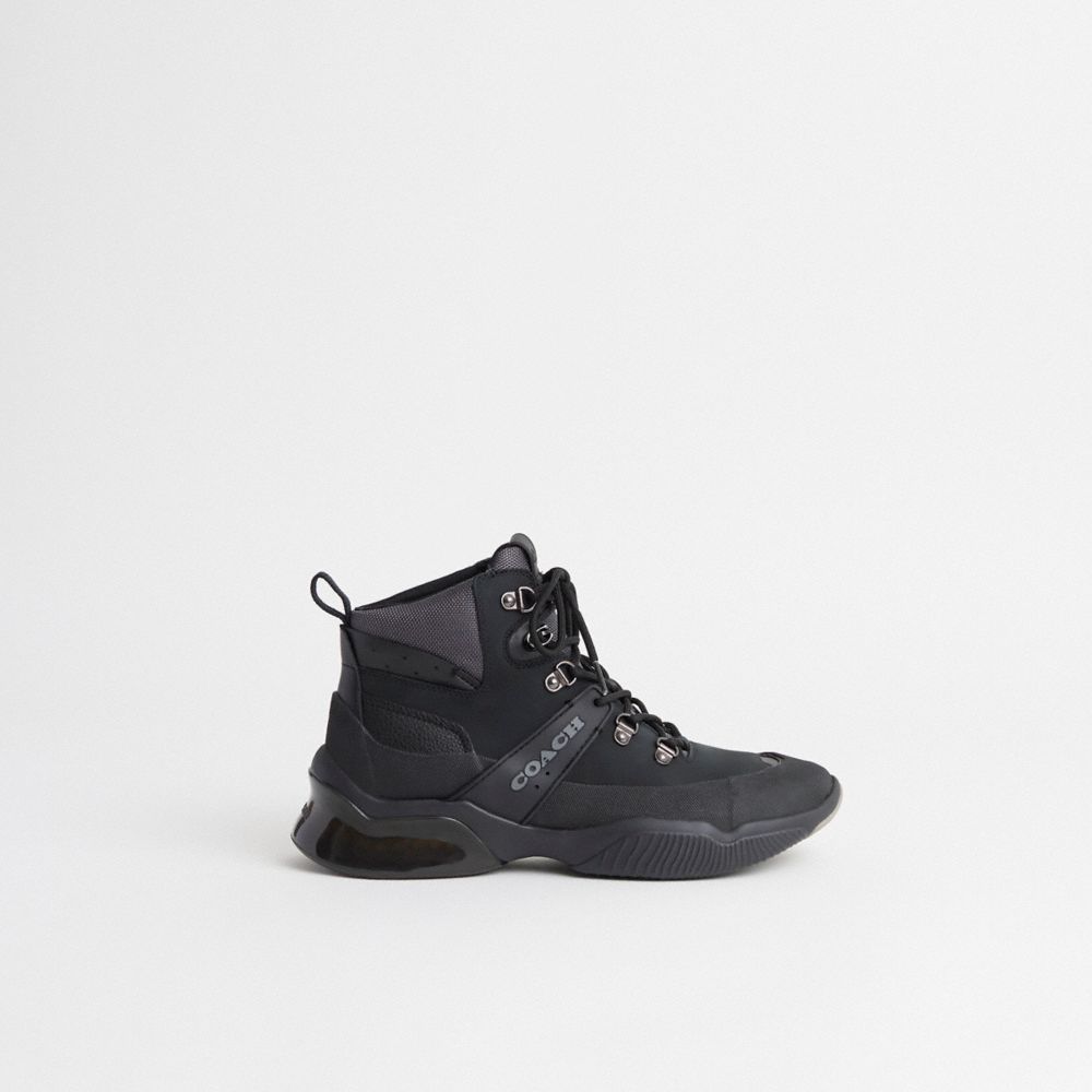 Coach Restored Citysole Hiker In Black