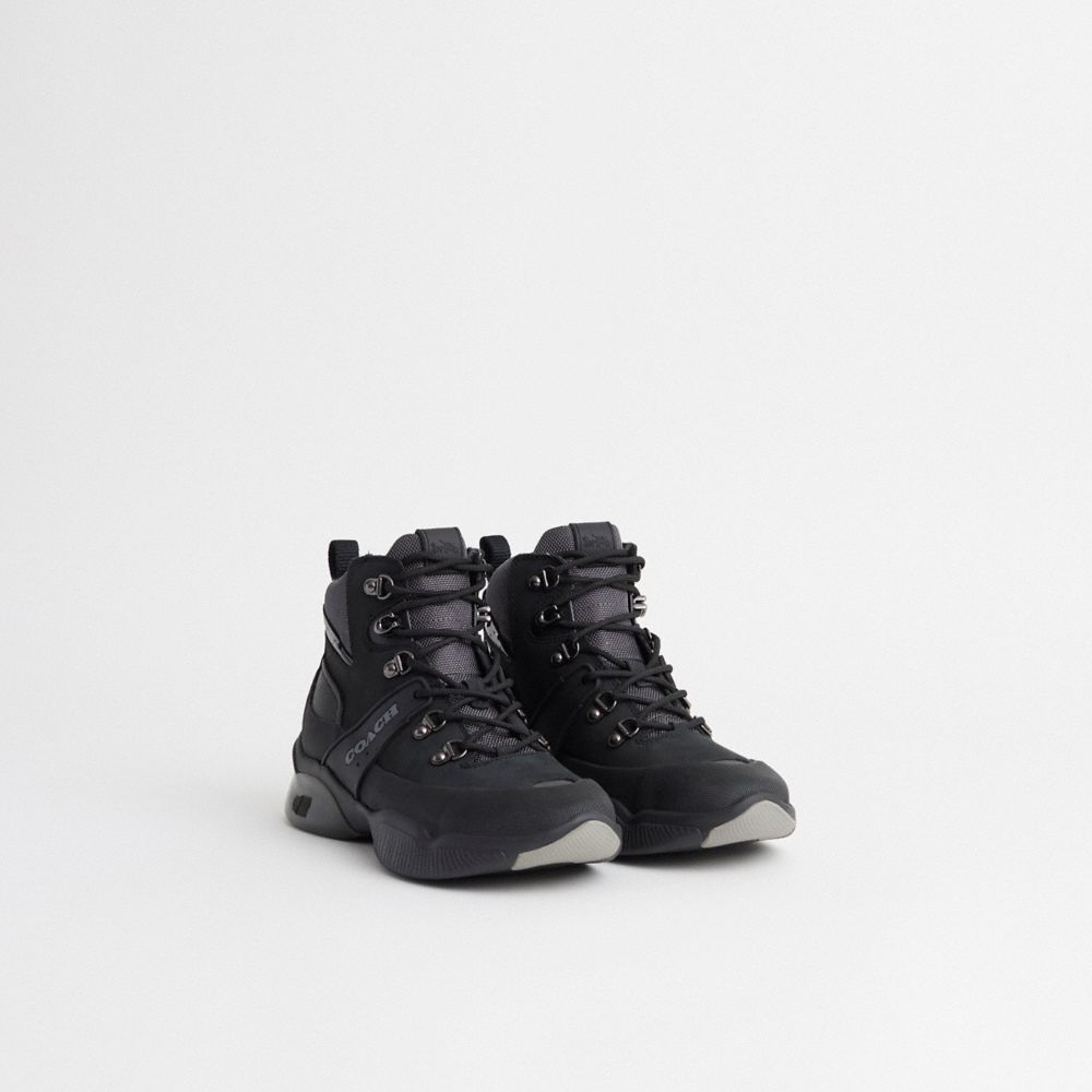 Coach Restored Citysole Hiker In Black