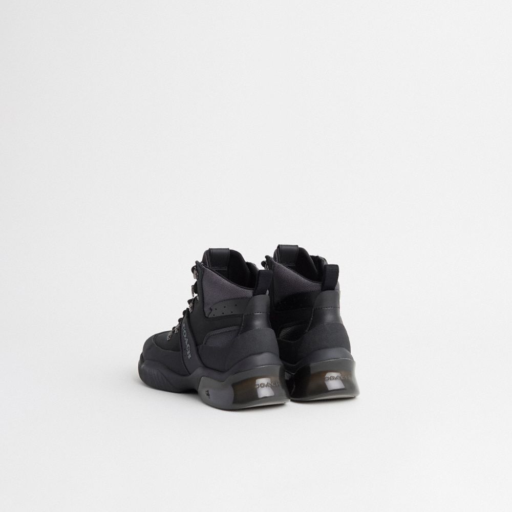 Coach Restored Citysole Hiker In Black