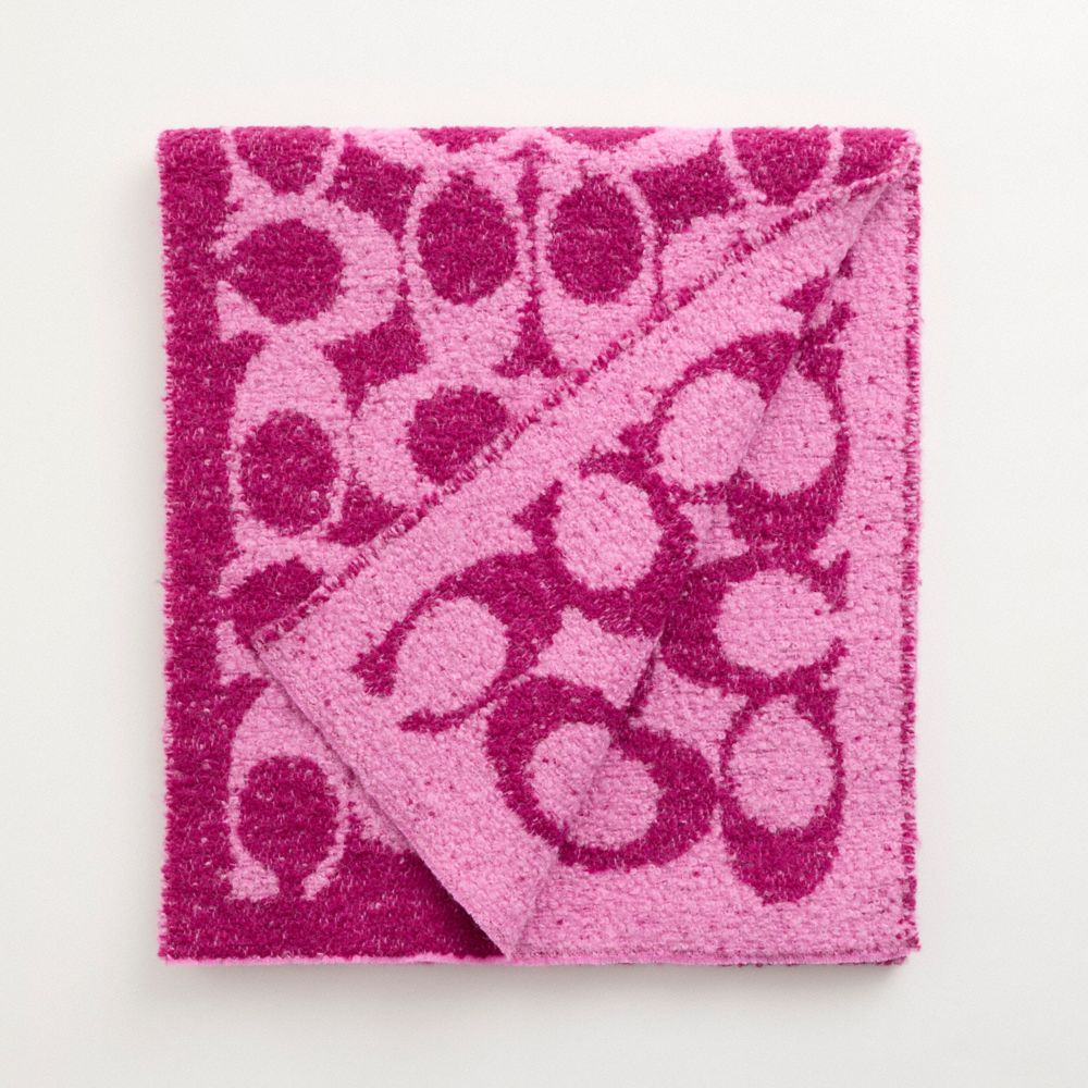 COACH®,Restored Signature Muffler,,Front View