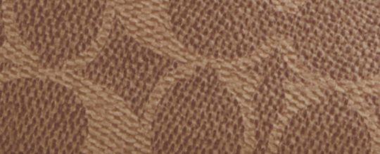 COACH®,Mini Twisted Teri Bag Charm In Signature Canvas,,Front View