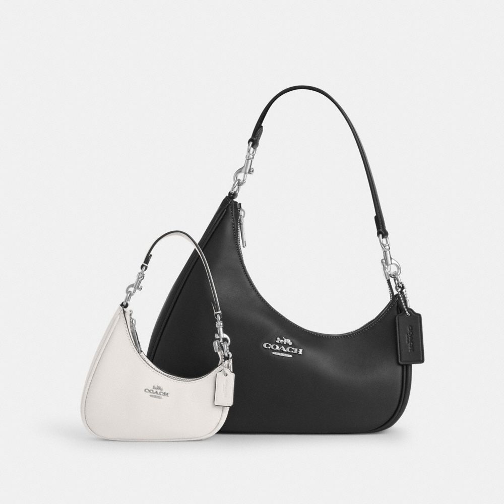 COACH®,Mini Twisted Teri Bag Charm,,Angle View