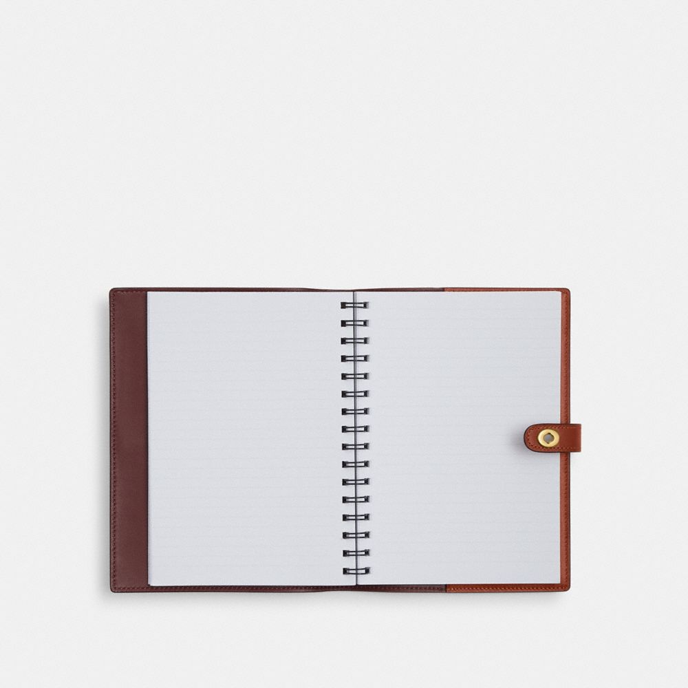 COACH®,B4/Marron Orangé Caramel Multi,Inside View,Top View