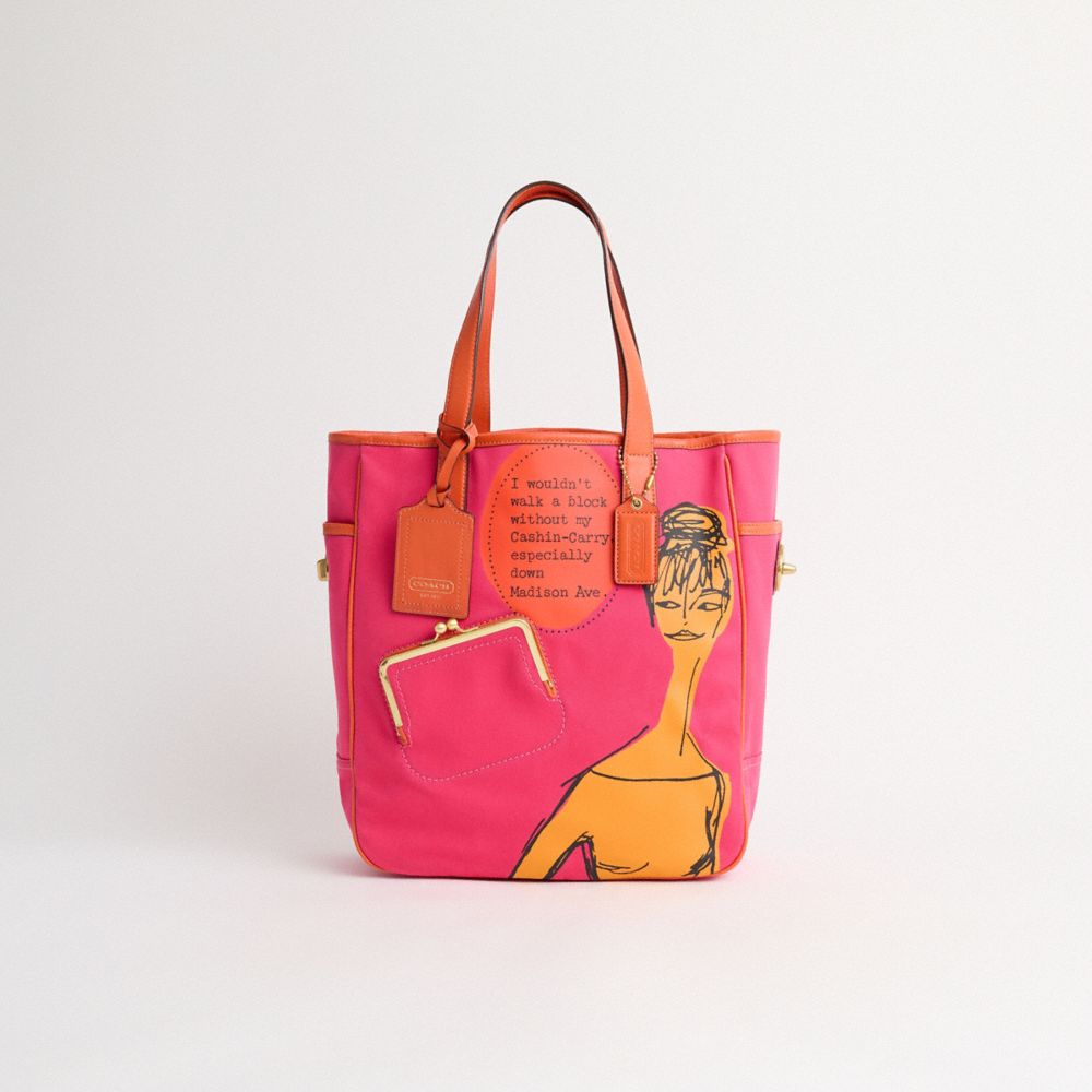 COACH®,Restored Bonnie Tote,,Front View