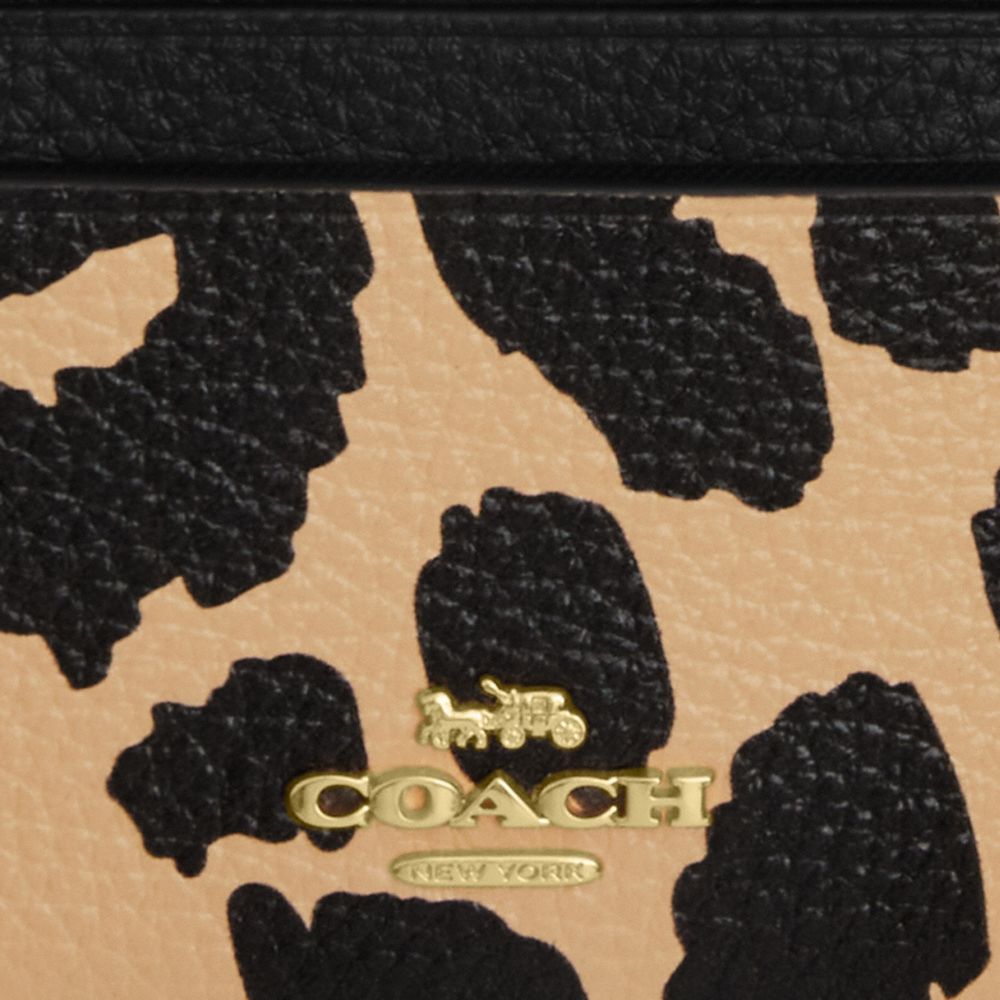 COACH®,Or/Léopard Multi,Closer View