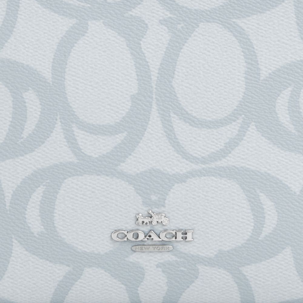 COACH®,Slim Crossbody Bag In Sketch Signature Canvas,,Closer View