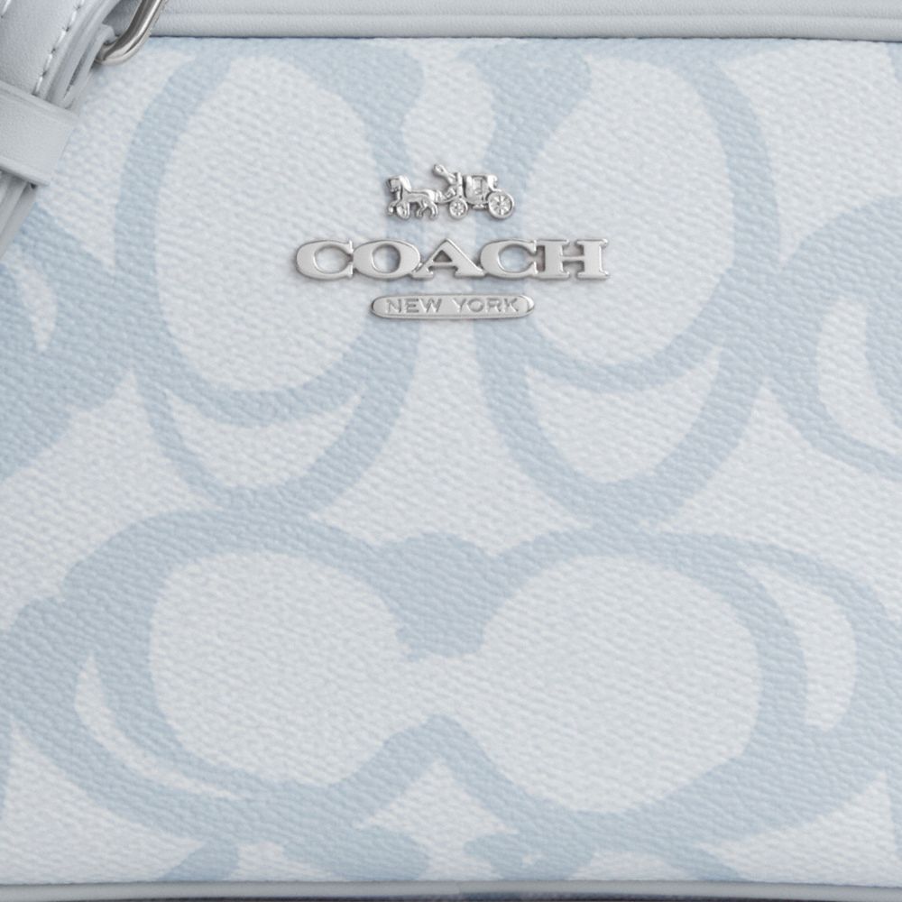 COACH®,Mini Jamie Camera Bag In Sketch Signature Canvas,,Closer View