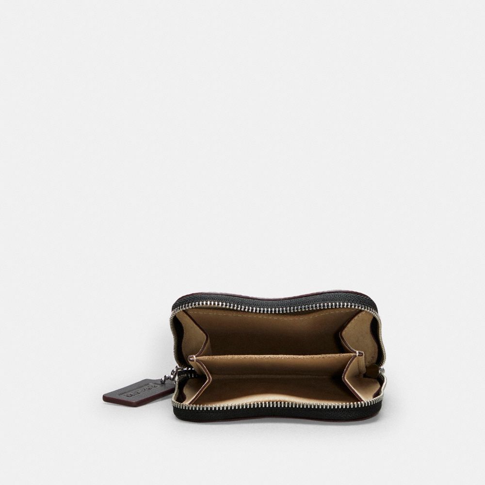 COACH®,Zip Around Wallet In Coachtopia Leather,,Inside View,Top View