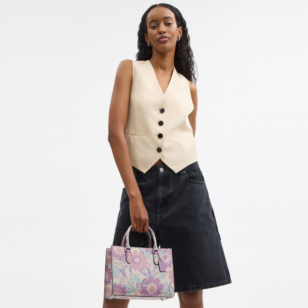 COACH®,Argent/Ivoire Multi,Detail View