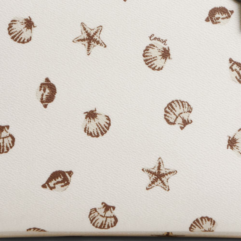 COACH®,Gallery Tote Bag With Shell Print,,Closer View
