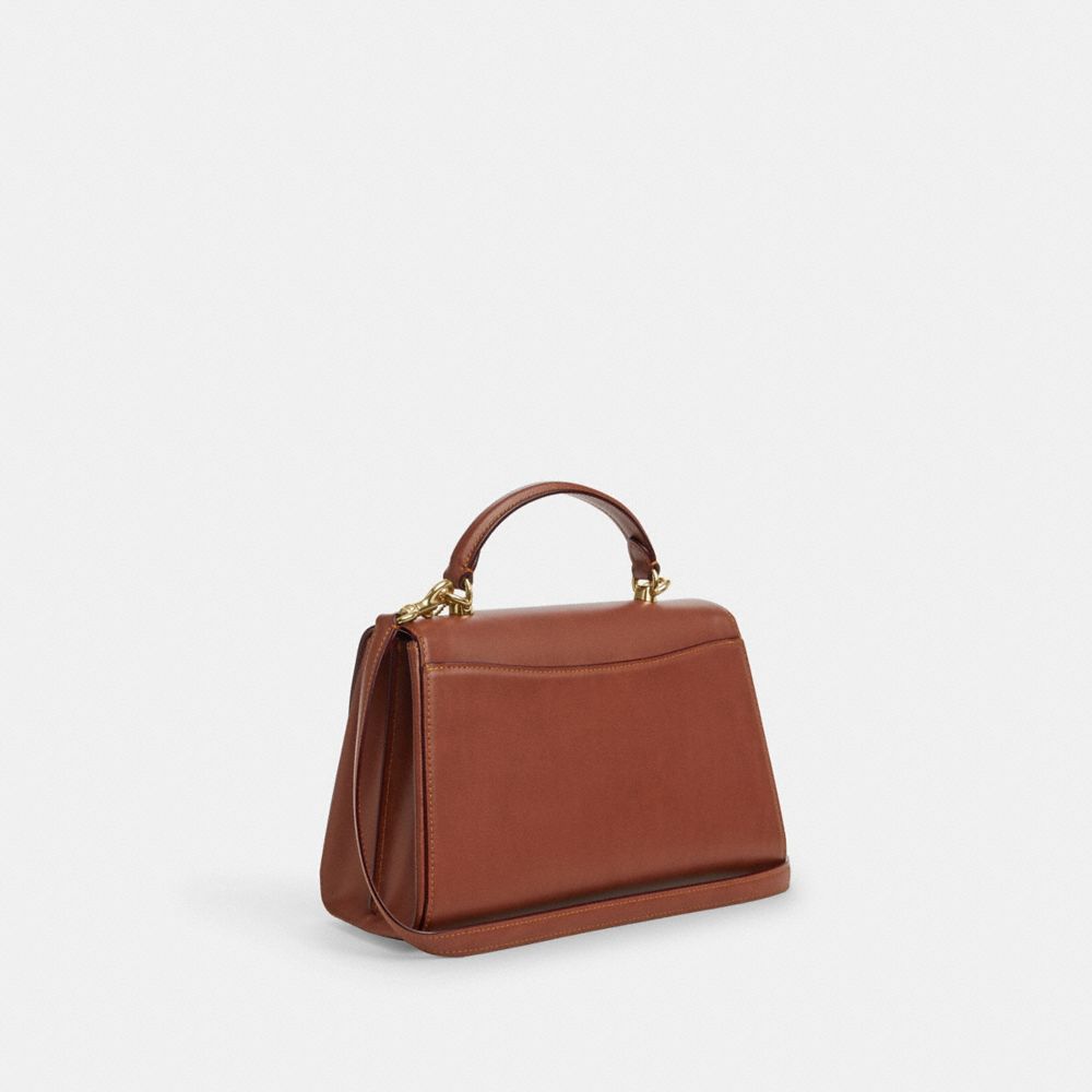 COACH®,Eliza Top Handle Bag,,Angle View