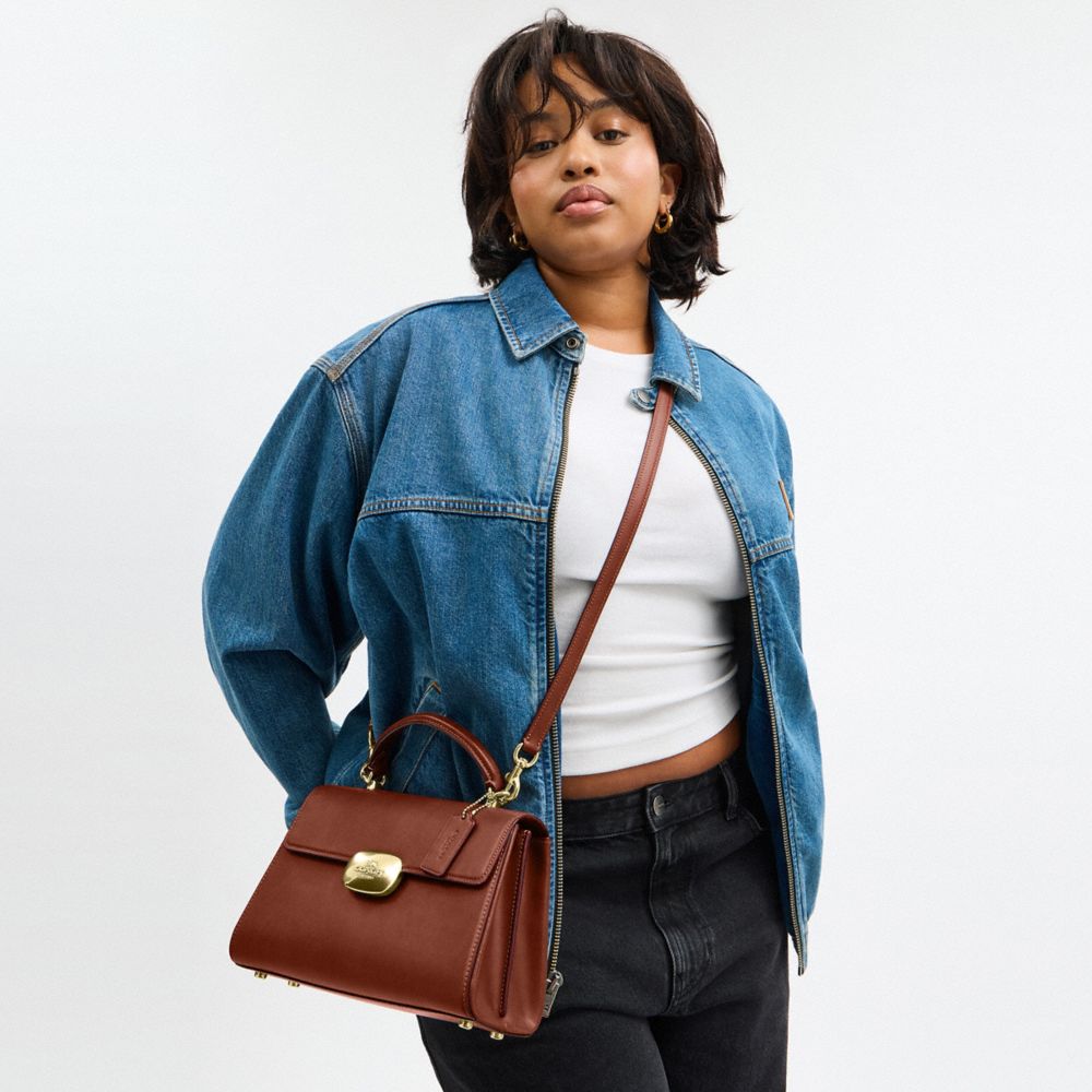 COACH®,Eliza Top Handle Bag,