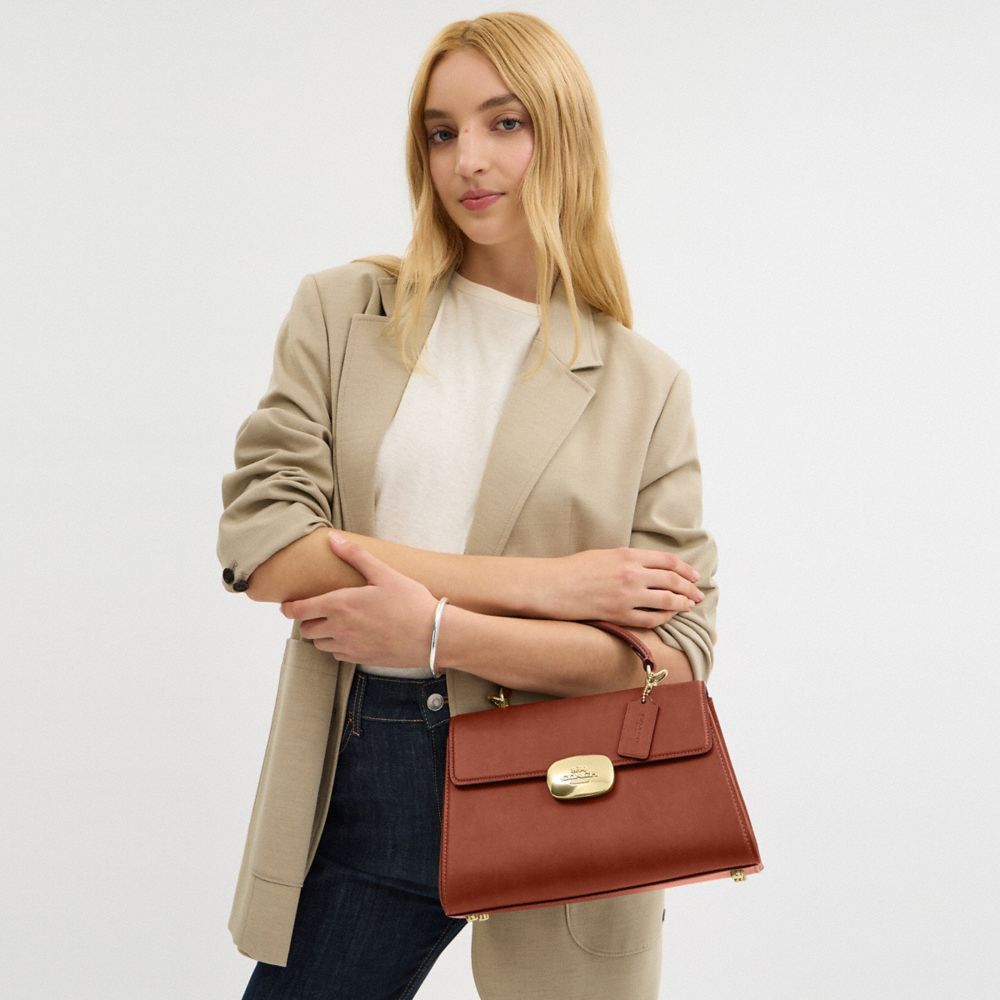 COACH®,Eliza Top Handle Bag,,Detail View