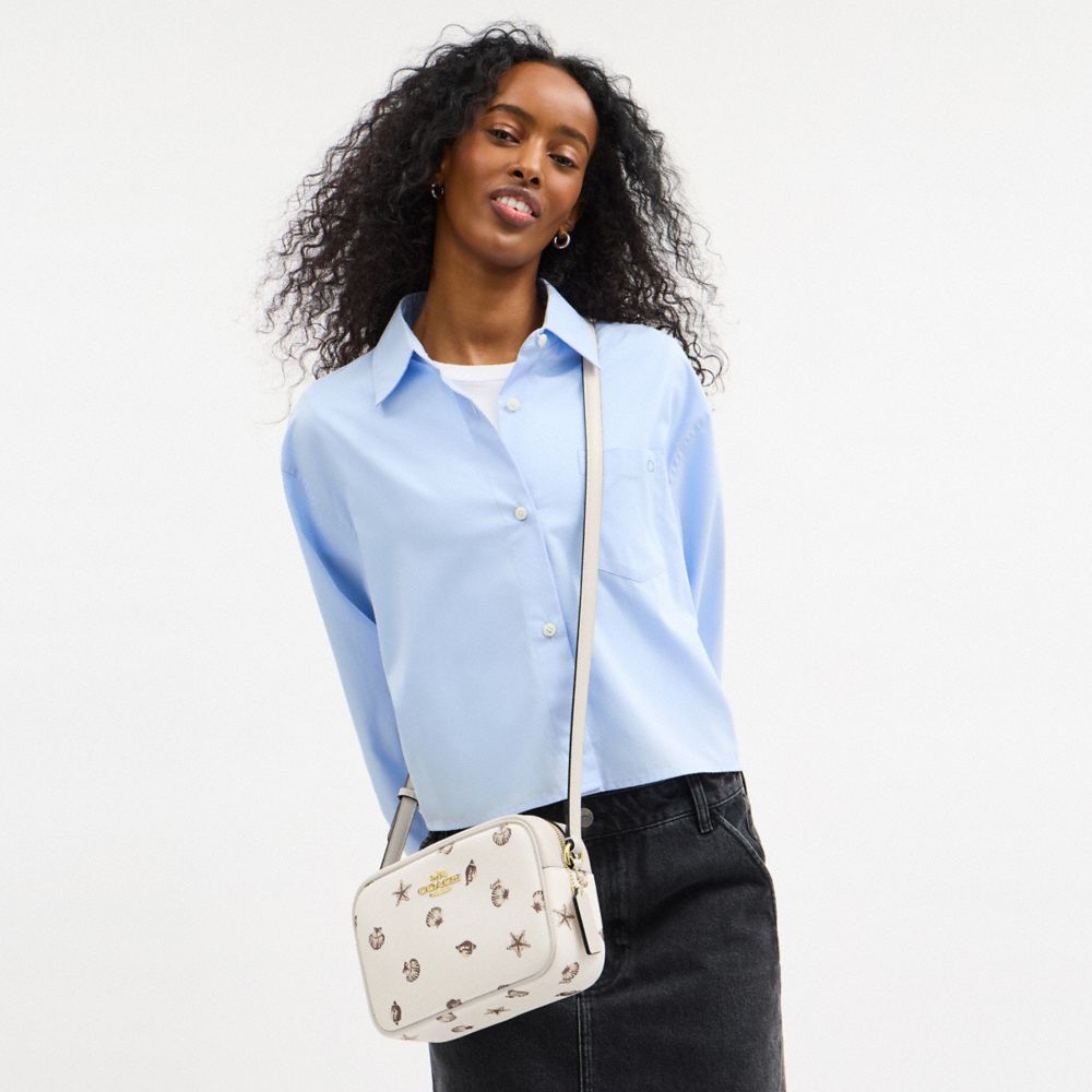 COACH®,Jamie Camera Bag With Shell Print,
