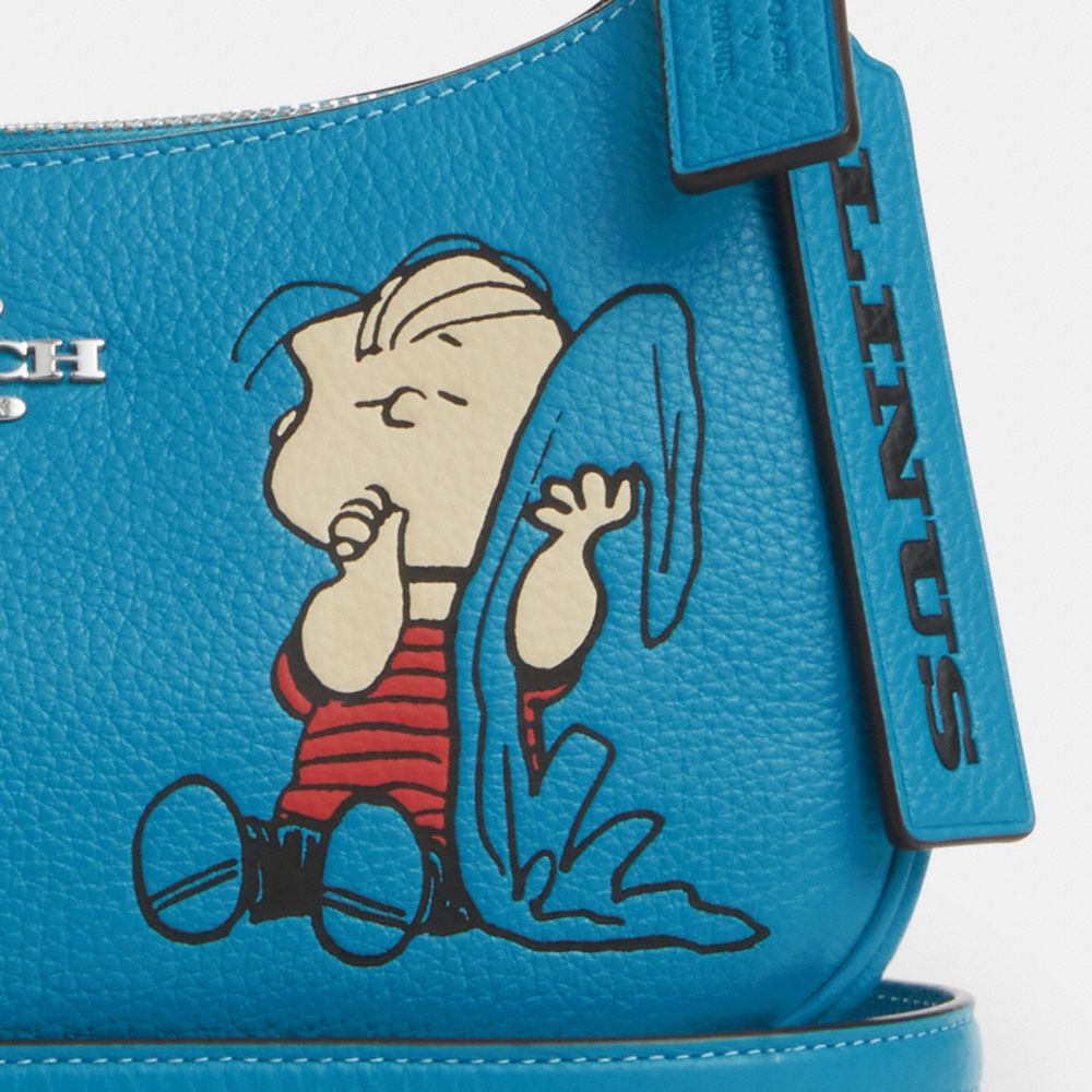 COACH®,Coach X Peanuts Teri Shoulder Bag With Linus,,Closer View