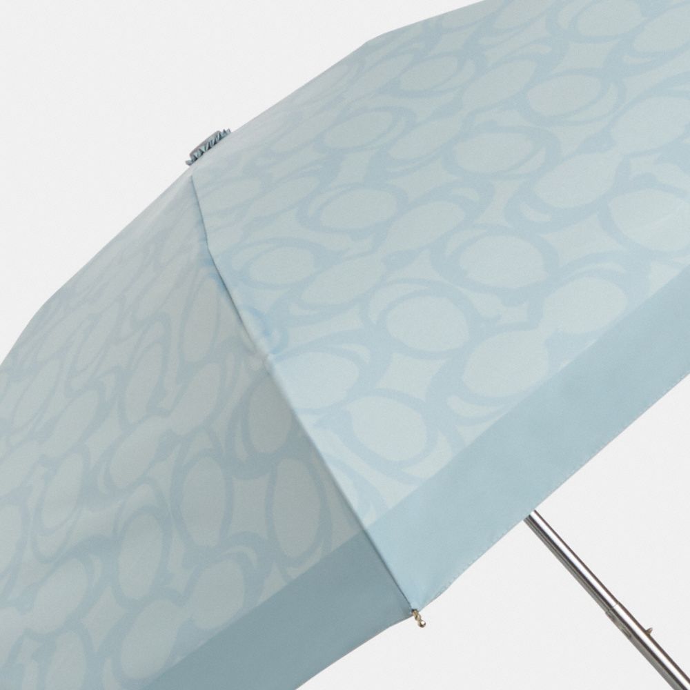 COACH®,Uv Protection Mini Umbrella In Sketch Signature Print,,Closer View