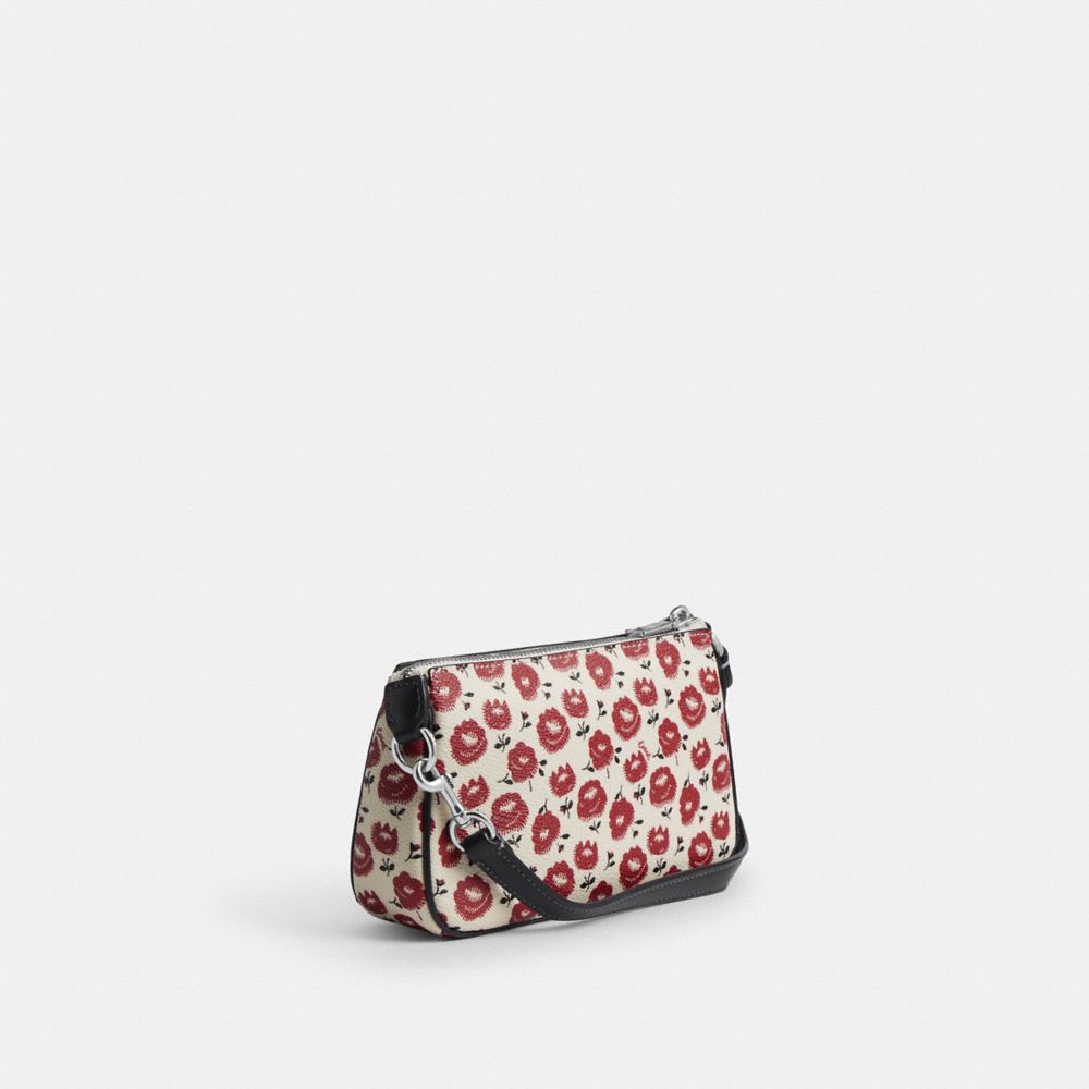 COACH®,Nolita 19 With Floral Print,,Angle View