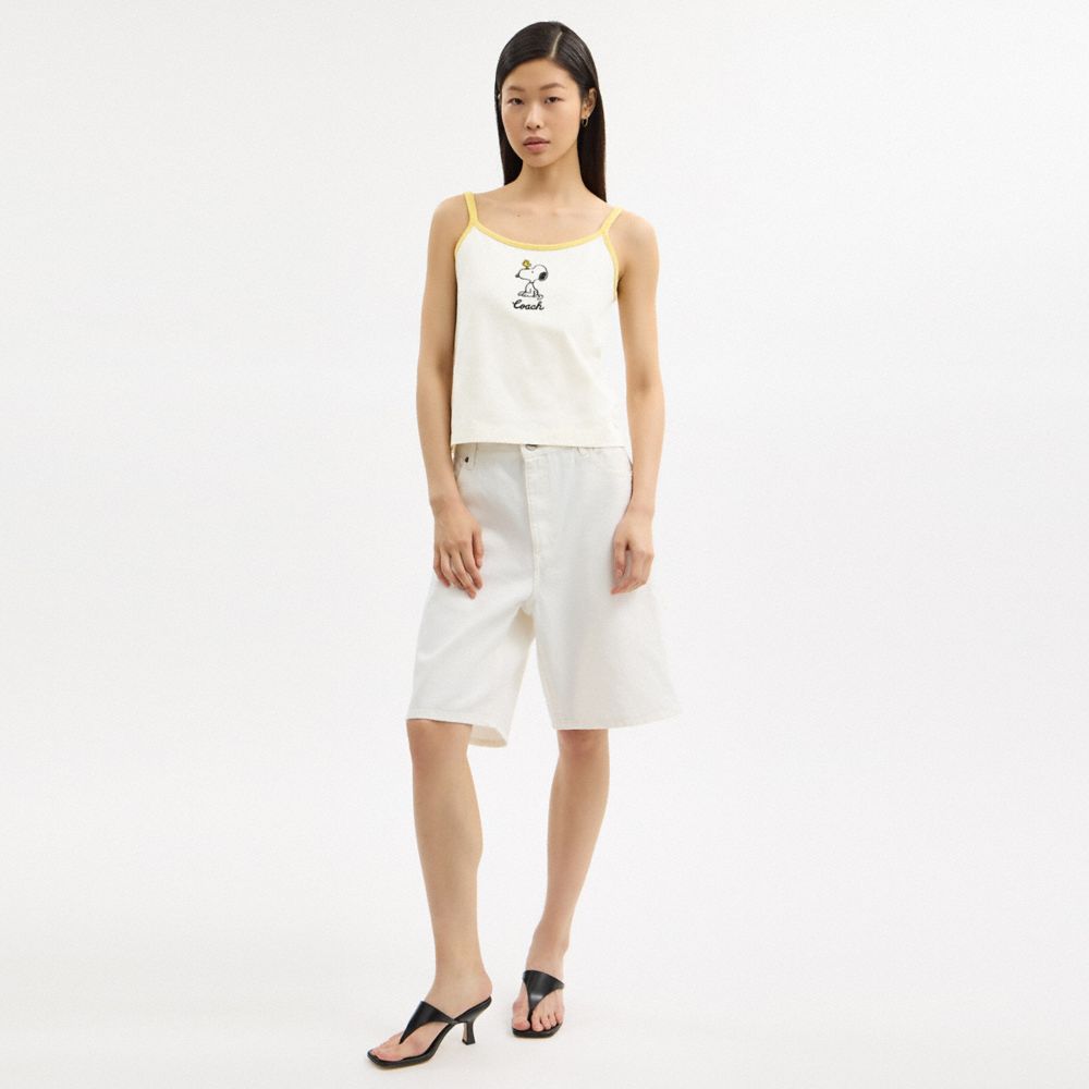 Coach X Peanuts Tanktop Aus Biobaumwolle
