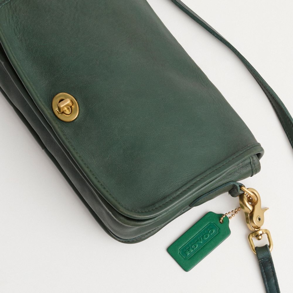 COACH®,Vintage Pocket Purse,Green,Closer View