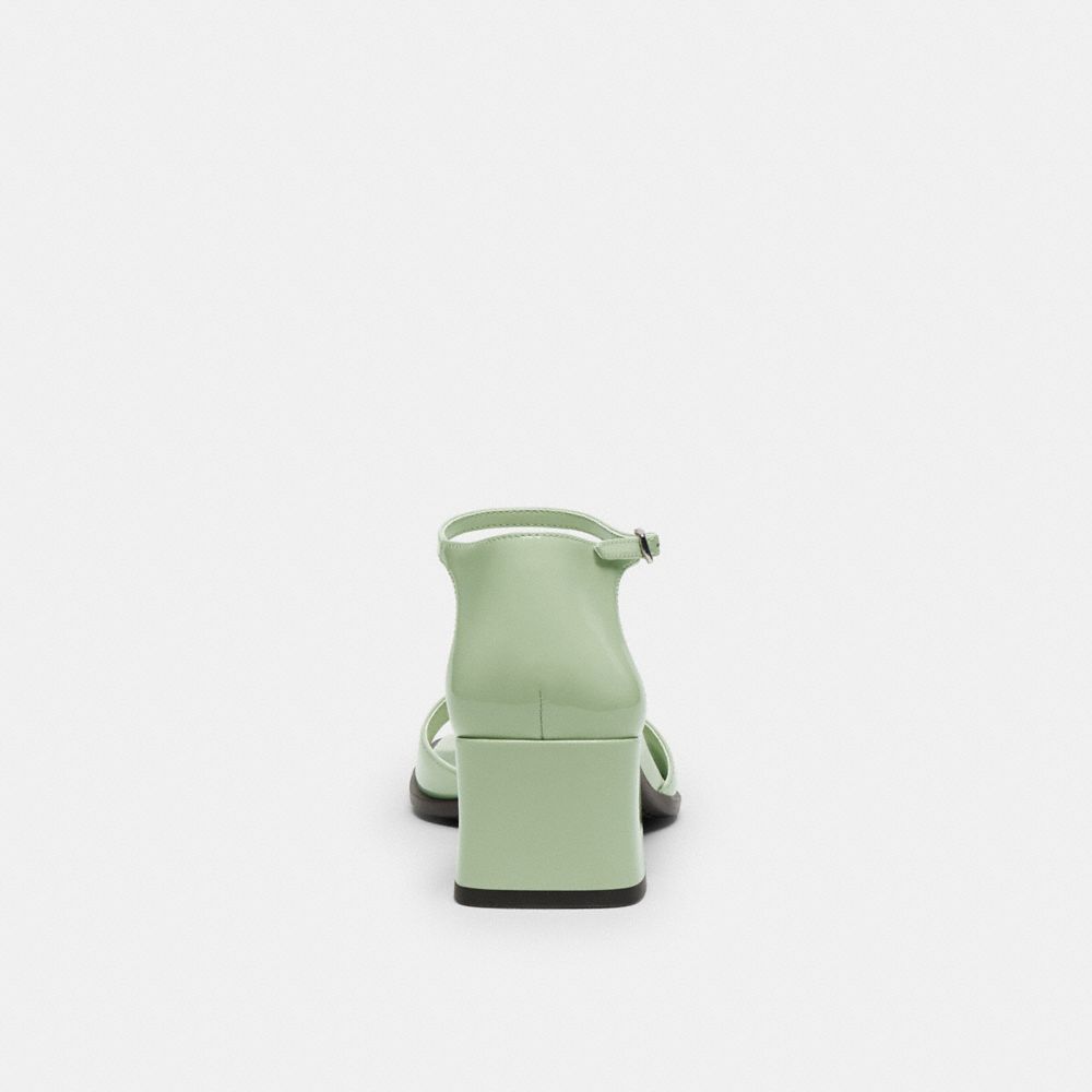 COACH®,Block Heel Sandal,,Alternate View