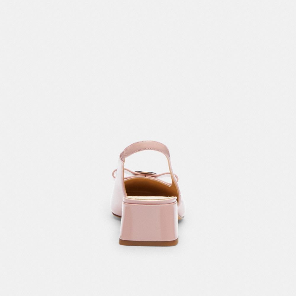COACH®,Plaque Ballet Pump,,Alternate View