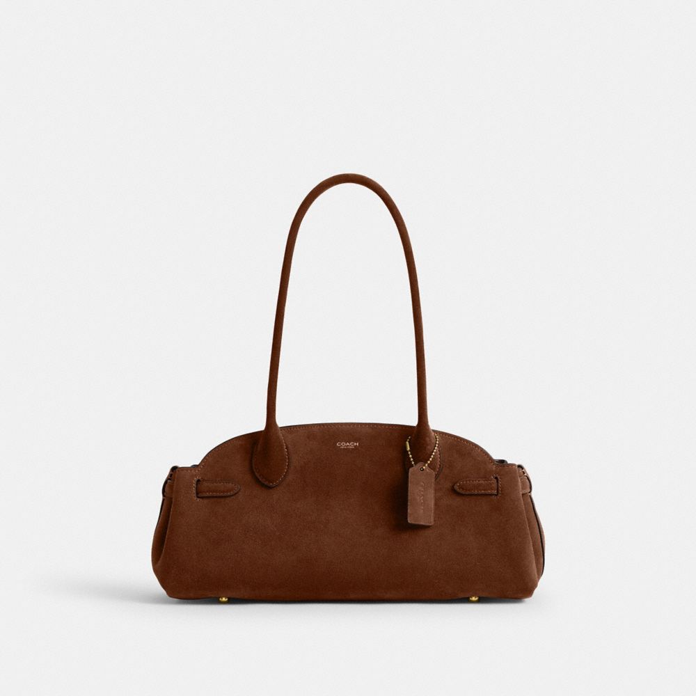 Coach Empire Carryall 34 Handbag In Brown