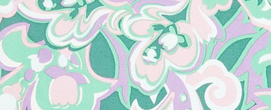 COACH®,Andrea Paisley Print Silk Triangle Scarf,