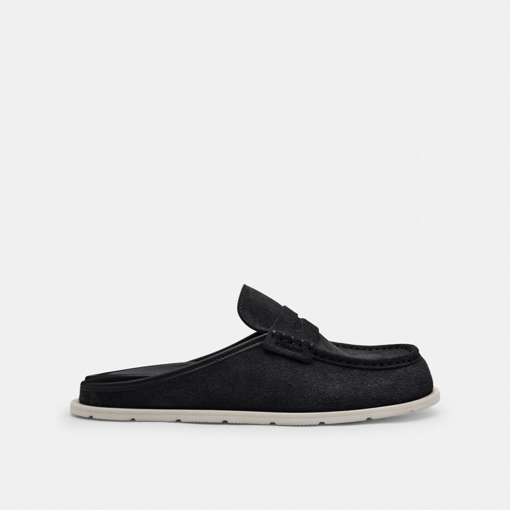 COACH®,Loafer Mule,,Angle View
