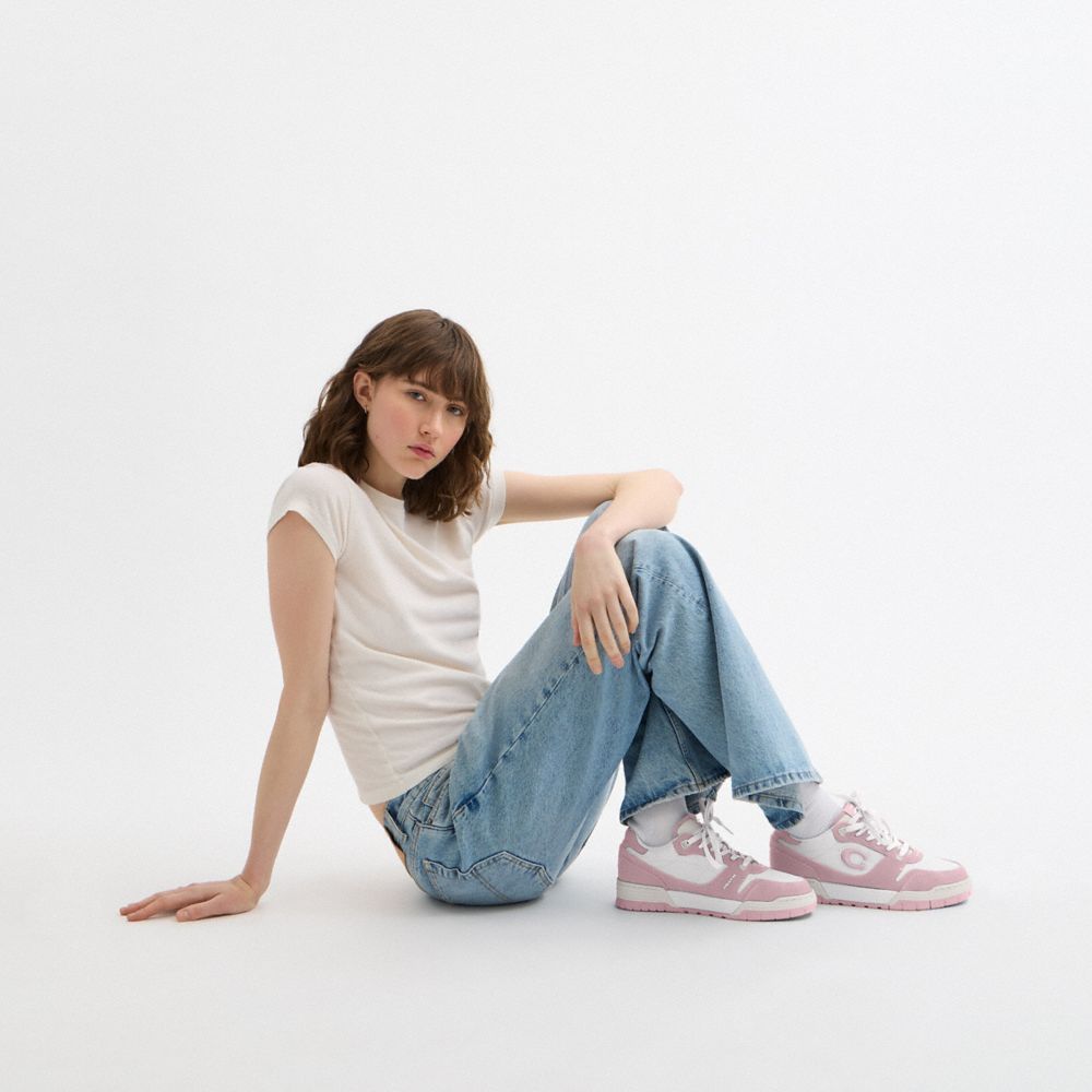 Coach Soho Sneaker In Pink