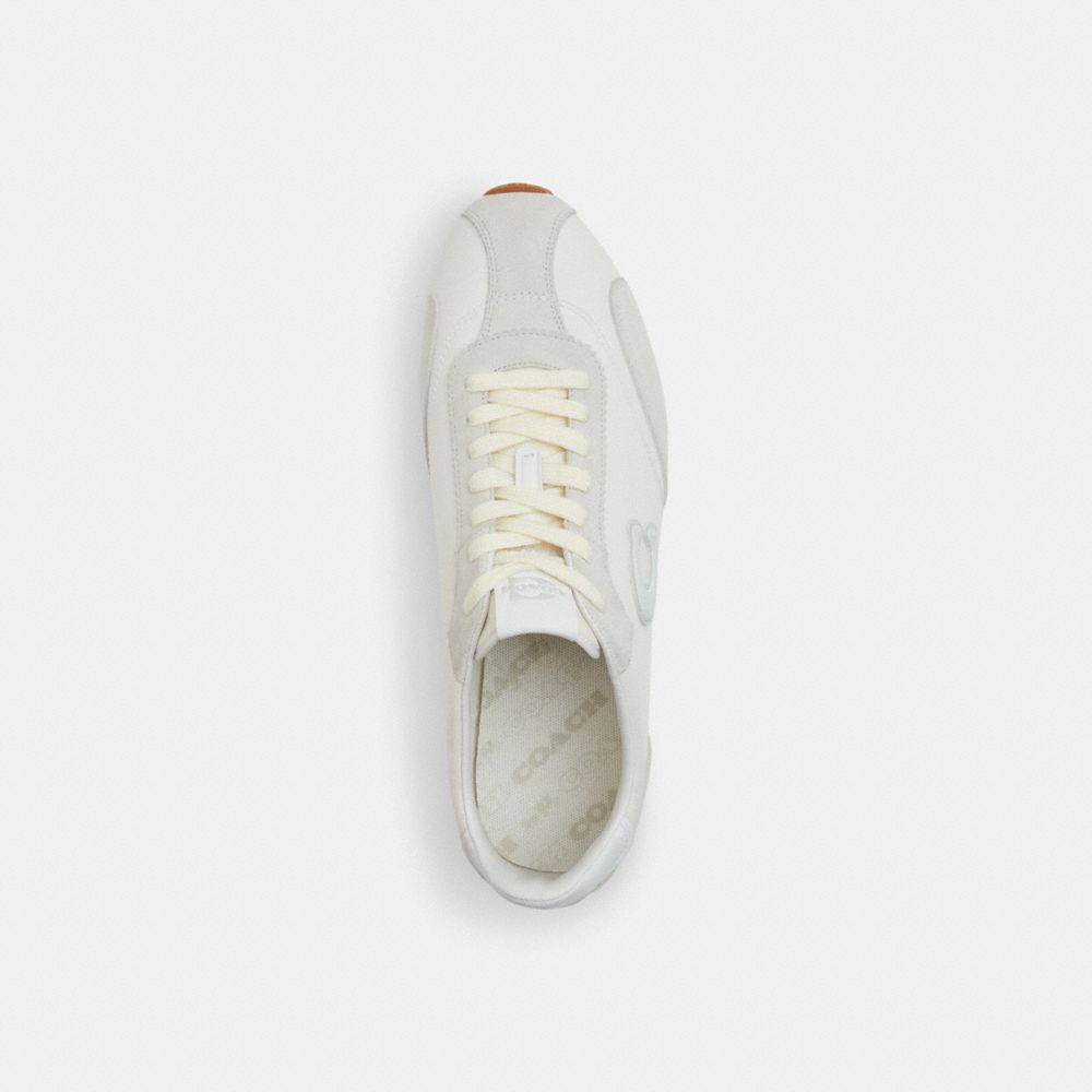 Coach Flat Sneaker In White