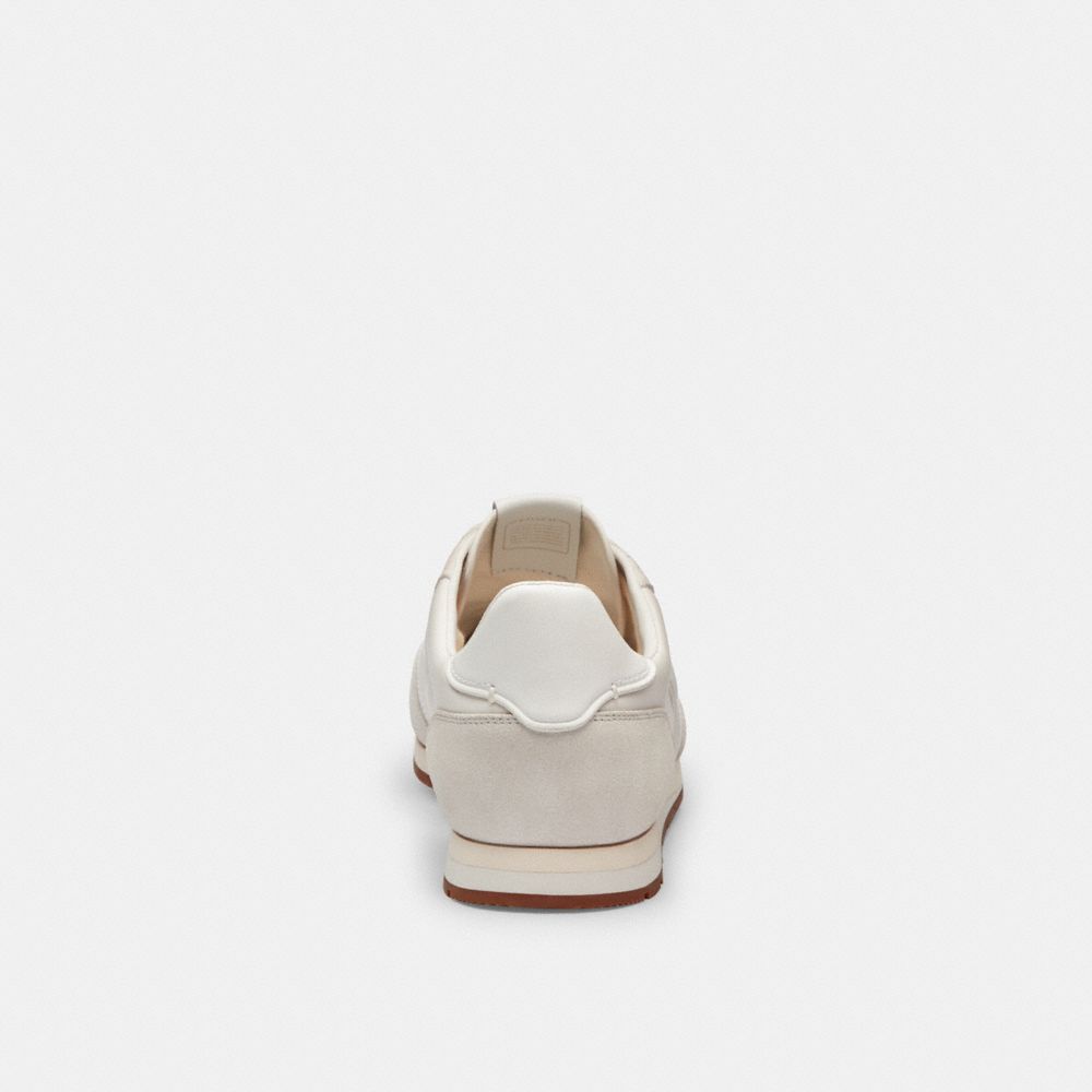 Coach Flat Sneaker In White