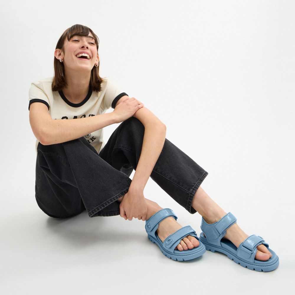 COACH®,Brynn Sandal,,Detail View