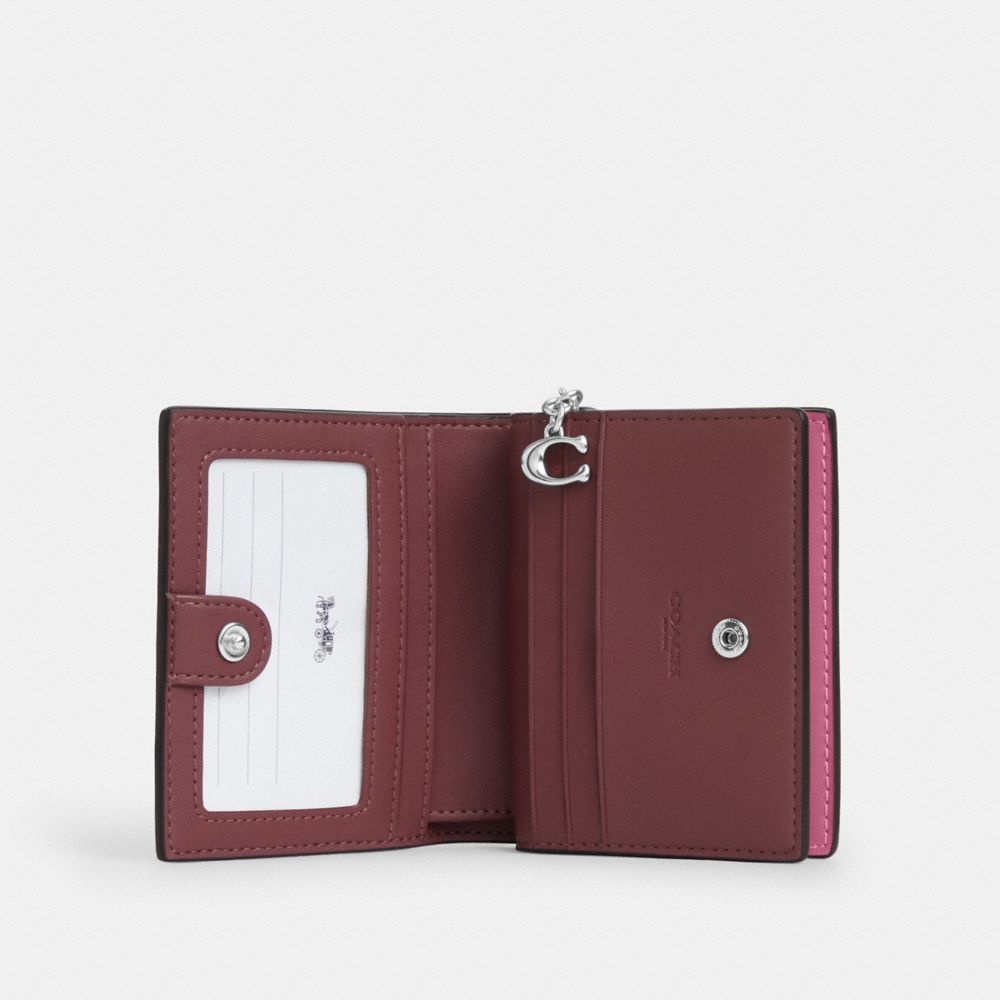 COACH®,Argent/Rose Multi,Inside View,Top View