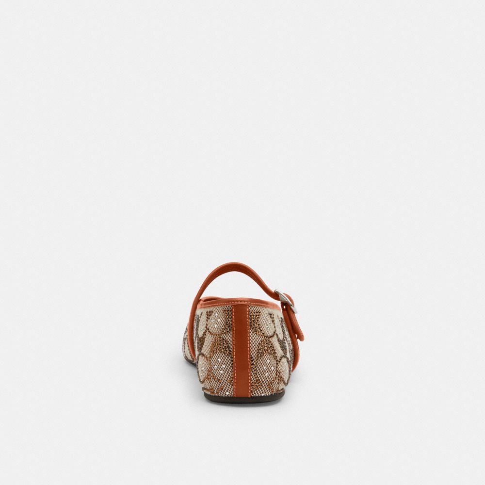 COACH®,Mary Jane In Crystal Signature Jacquard,,Alternate View