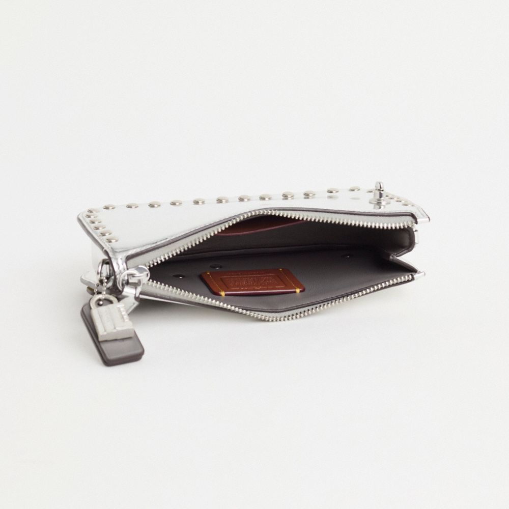 Coach Upcrafted Penn Shoulder Bag In Silver Metallic In Silver/silver