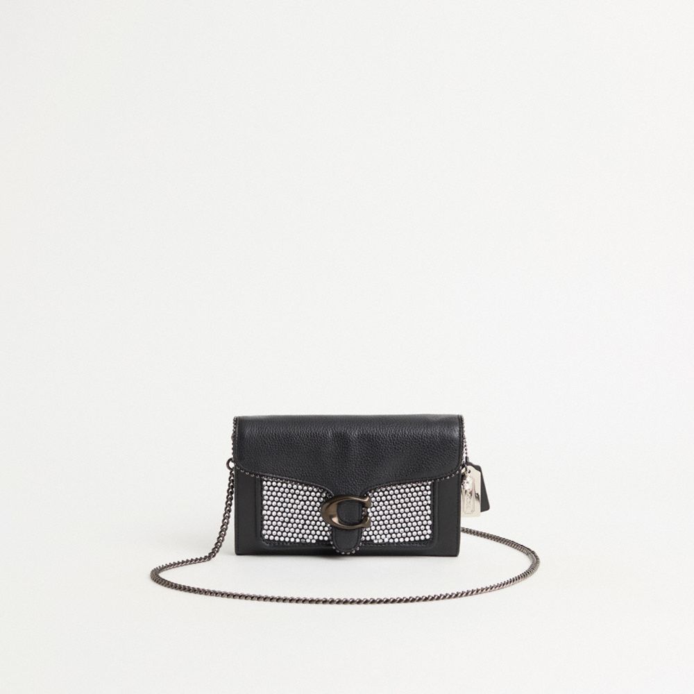 COACH®,Upcrafted Tabby Chain Clutch With Beadchain,,Front View