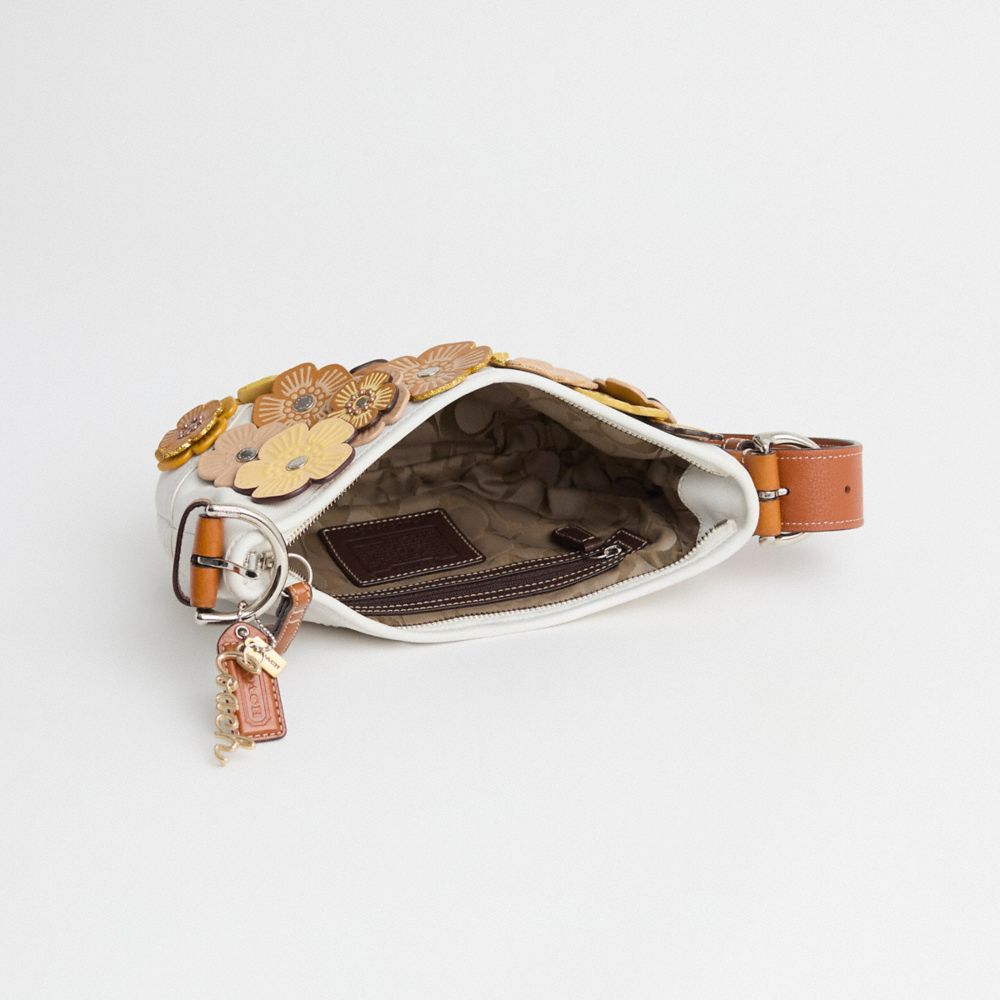 COACH®,Upcrafted Small Soho Hobo Bag,,Inside View,Top View