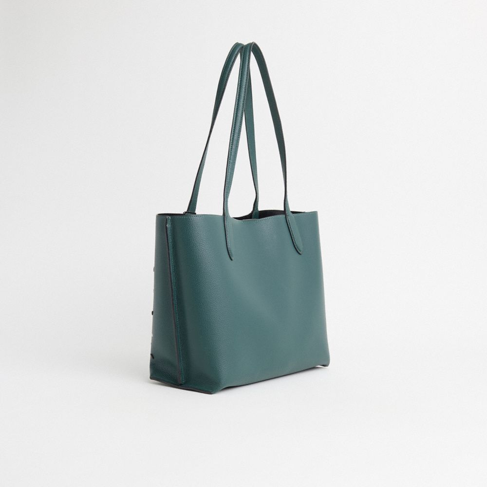COACH®,Upcrafted Willow Tote Bag,,Angle View