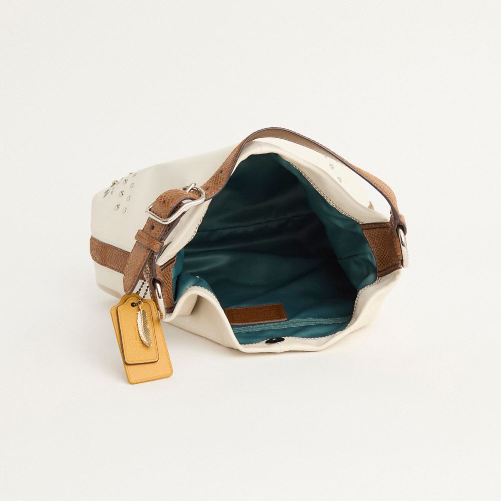 COACH®,Upcrafted Penelope Shoulder Bag,,Inside View,Top View