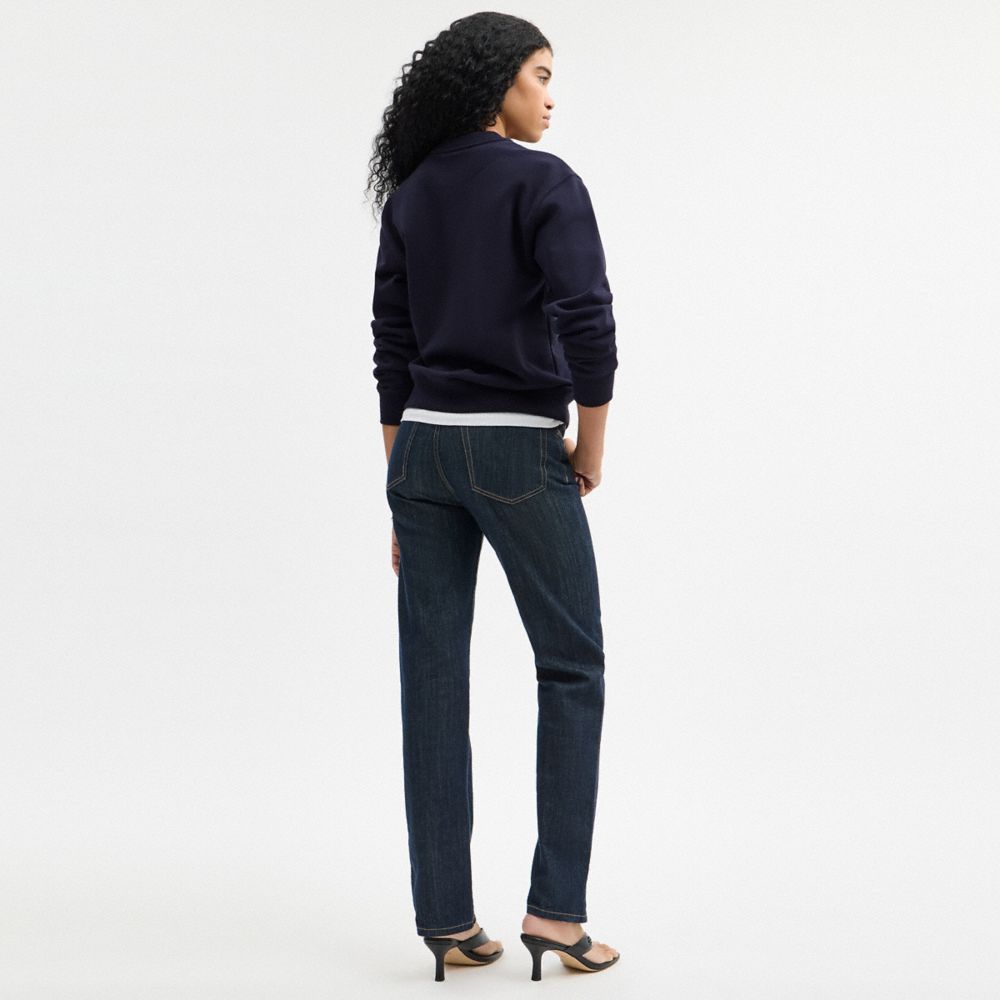 COACH®,Coach X Peanuts Snoopy Classic Crewneck Sweatshirt,,Scale View