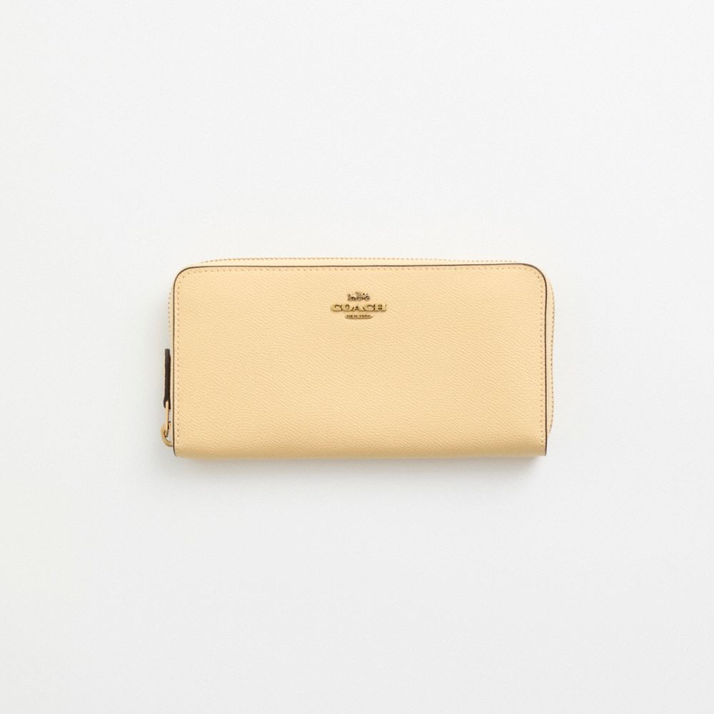 COACH RESTORED ACCORDION ZIP WALLET 
