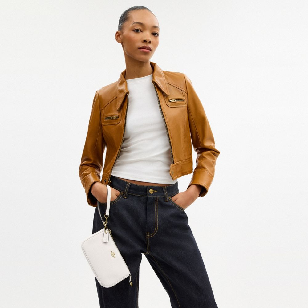 COACH®,NOLITA 19,Cuir galet,Or/Craie,Detail View