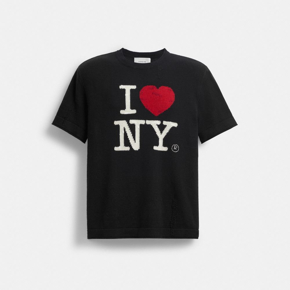 COACH®,New York Knit T Shirt,,Front View