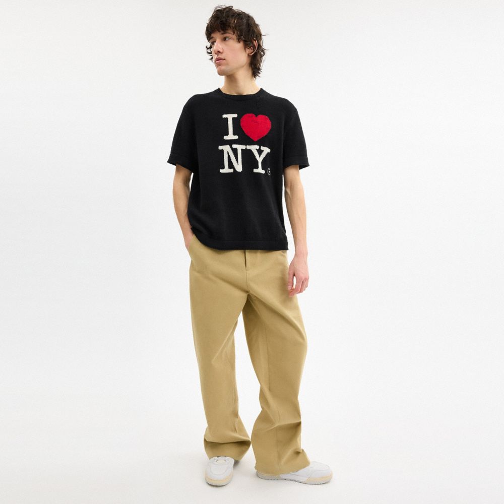 COACH®,New York Knit T Shirt,,Scale View