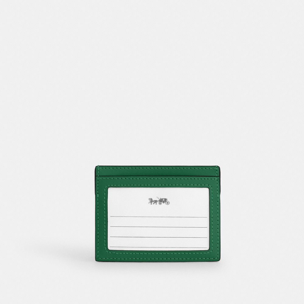 COACH®,Slim Id Card Case,,Back View
