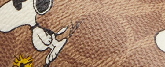 COACH®,Coach X Peanuts Udele Sport Slide In Signature Canvas With Snoopy Print,