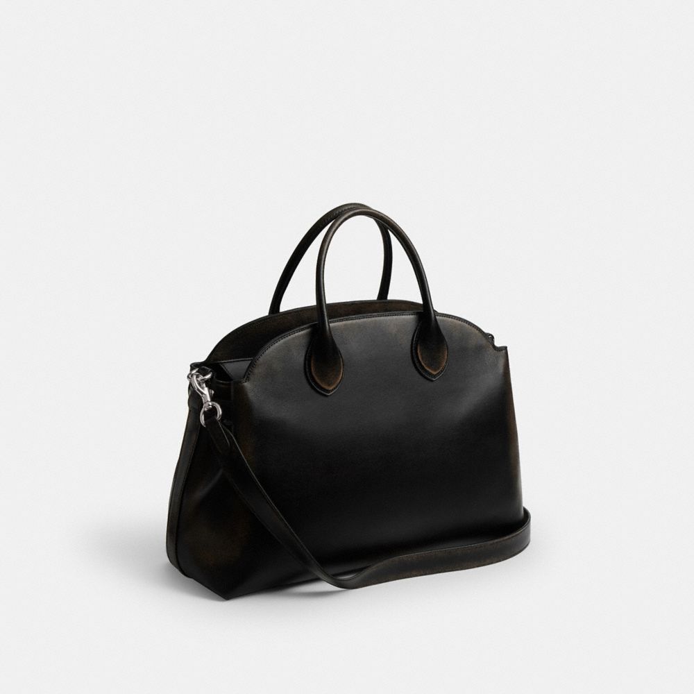 COACH®,Soft Empire Carryall Bag 40 In Loved Leather,,Angle View